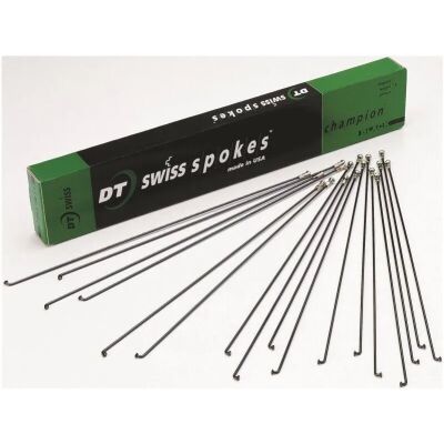DT Swiss Speiche DT Champion schwarz schwarz 2 x 272 mm
