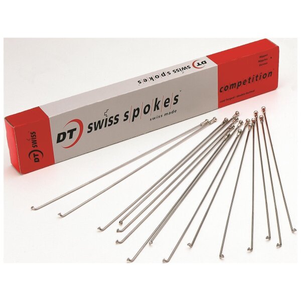DT Swiss Speiche DT Competition DD silber silber 2,0 - 1,8 x 288 mm