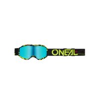 Oneal B-10 B-10 Goggle ATTACK black/neon yellow - clear