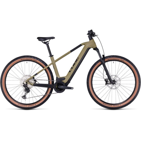 Cube Reaction Hybrid Race 750 E-MTB 2024 | olive´n´green