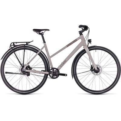 Cube Travel EXC Trapez Trekkingrad 2024 | oatgrey´n´taupe