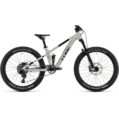 Cube Stereo 240 Pro Kinder MTB 2024 | grey´n´green
