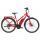 Pegasus Solero E8 8G 28" 8-Gang 500Wh Trapez-Rahmen-E-Bike | Damen | 2019 | rot