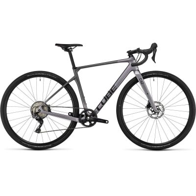 Cube Nuroad WS C:62 Pro Gravel Bike 2024 | smokeyblush´n´grey L