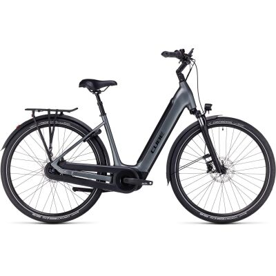 Cube Supreme Hybrid Pro 625 Tiefeinsteiger City E-Bike 2024 | flashgrey´n´black Easy Entry 54 cm