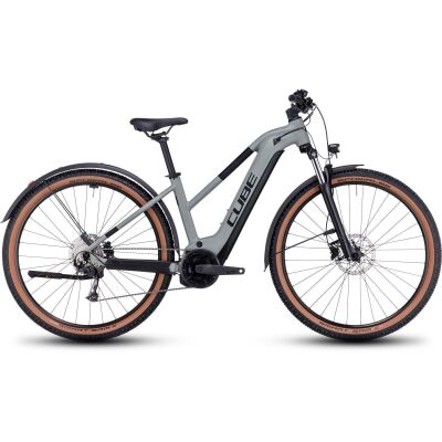 Cube Reaction Hybrid Performance 500 Allroad Trapez E-MTB 2024 | swampgrey´n´black Trapeze S
