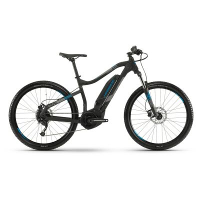 Haibike SDURO HardSeven 1.0 400Wh E-Bike 9-G Altus 2019 | schwarz/grau/blau matt