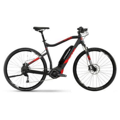 Haibike SDURO Cross 2.0 Damen 500Wh E-Bike 10-G Deore 2019 | schwarz/rot/weiß