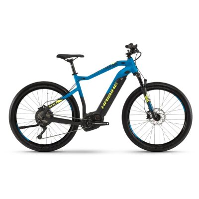 Haibike SDURO Cross 9.0 Herren i500Wh E-Bike 11-G XT 2019 | I schwarz/blau/gelb matt