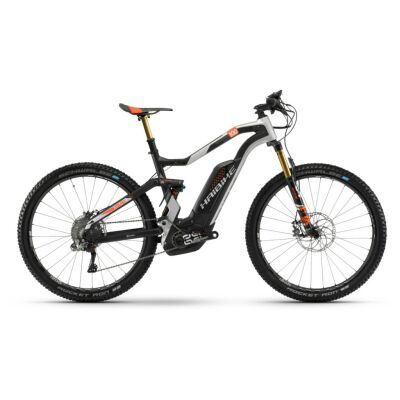 Haibike XDURO FullSeven Car. 10.0 500Wh E-Bike 11-G XTR 2018 | N carbon/silber/orange matt