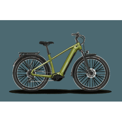 Winora Yucatan X10 720Wh Trekking E-Bike 2025 | touring green glänzend