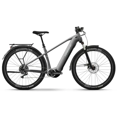 Haibike Trekking 7 750Wh Trekking E-Bike 2025 | urban grey/white - gloss