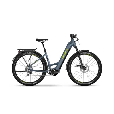 Haibike Trekking 7.5 720Wh Tiefeinsteiger Trekking E-Bike 2025 | blue slate/yellow - gloss