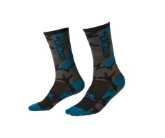 Oneal MTB Performance Sock CAMO gray/blue/black