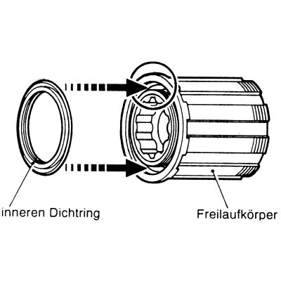 SHIMANO Kassettenkörper 9/10/11-fach | Für XT M770 | SB-Verpackung