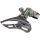 SHIMANO Umwerfer Altus/Acera FDM313 silber | Down Swing Schelle | Ausführung: 63-66 Grad | 7/8-fach | Dual Pull