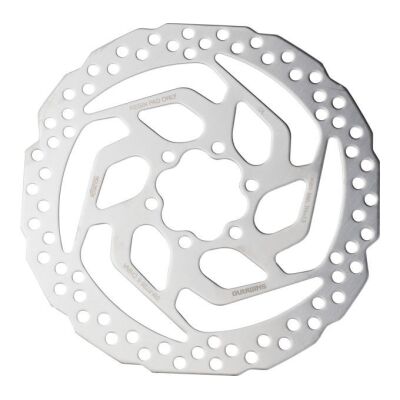 SHIMANO Bremsscheibe SMRT26 6-Loch | Durchmesser: 160 mm | silber