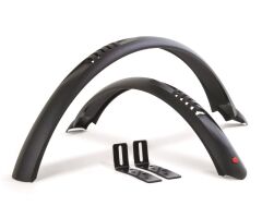 Hebie Steckschutzblech Garnitur Viper 24" schwarz