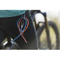 HIPLOK Kabelschloss Z-Lok Single orange | Länge: 400 mm | inkl. Universalschlüssel