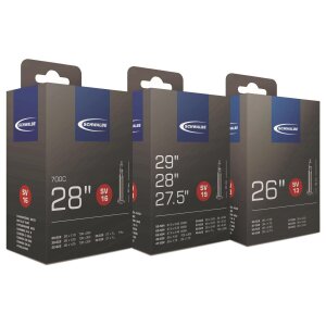 SCHWALBE Fahrradschlauch SV Ventil 26 Zoll | ETRTO:...