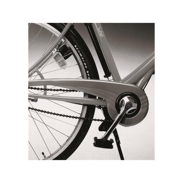 Hebie Kettenkasten aus ABS 33 Z. silber hochglanzpoliert 0340 E2