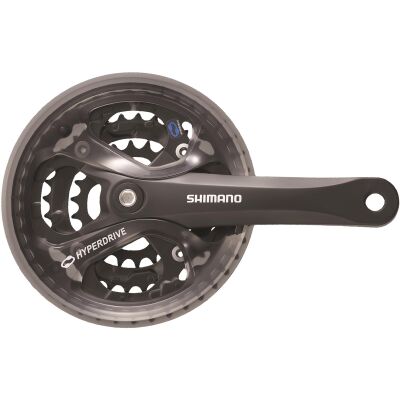 SHIMANO Kettenradgarnitur Acera FCM361 4-kant schwarz | 42 x 32 x 22 Zähne