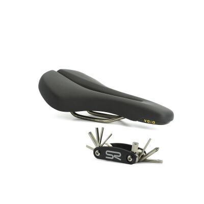 MATRIX Sport Sattel Vaia Unisex | Athletic | Maße: 271 x 151 mm | schwarz