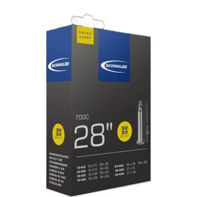 Schwalbe SV20 EXTRA LIGHT 18/25-622/630 EK 60mm