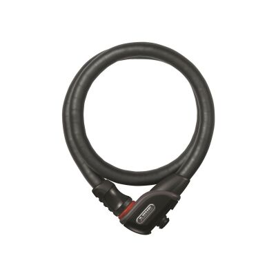ABUS Panzerkabelschloss Phantom 8960 schwarz | Länge: 1100 mm | Durchmesser: 17 mm