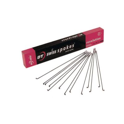 DT SWISS Speiche Revolution schwarz Größe: 2,0 - 1,5 x 264 mm