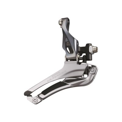 SHIMANO Umwerfer Ultegra silber | anlöten | Ausführung: 61-66 Grad | 11-fach | Down Pull