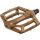 REVERSE Plattformpedal Base Gewinde: 9/16 Zoll | gedichtetes Industrielager | kupfer | SB-Verpackung