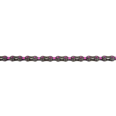 KMC Fahrrad Kette DLC11 SB-Verpackung | schwarz / pink