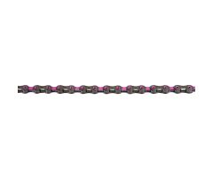 KMC Fahrrad Kette DLC11 SB-Verpackung | schwarz / pink