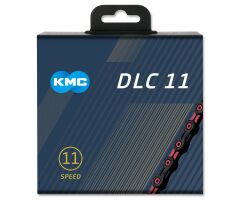 KMC Fahrrad Kette DLC11 SB-Verpackung | schwarz / pink