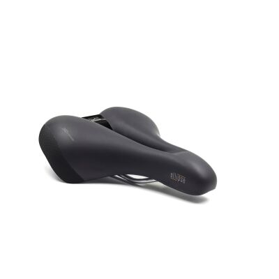 MATRIX City Sattel Ellipse Unisex | Relaxed | Maße: 255 x 226 mm | schwarz