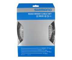 SHIMANO Bremszugset Rennrad SIL-TEC beschichtet