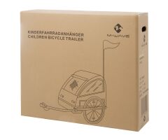 M-WAVE Kinderanhänger gelb