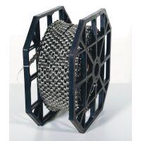 KMC Fahrrad Kette X12 12-fach | 50 m Rolle | silber/schwarz