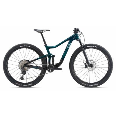 LIV PIQUE ADVANCED PRO 1 MTB Fully 2020 | Green / Carbon Smoke