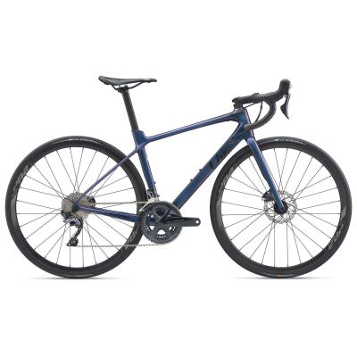 LIV LANGMA ADVANCED 1 DISC Damen-Aero-Rennrad 2020 | Chameleon Blue / Solidblack