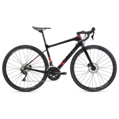 LIV AVAIL ADVANCED 2 Damen-Aero-Rennrad 2020 | Solidblack / Red