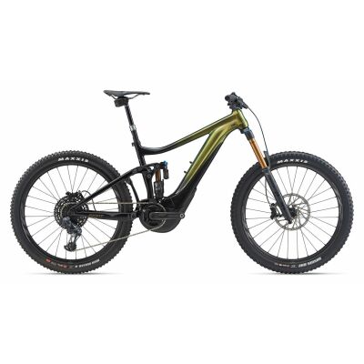 GIANT REIGN E+ 0 PRO E-Bike Fully 2020 | Chameleon Saturn / Solidblack