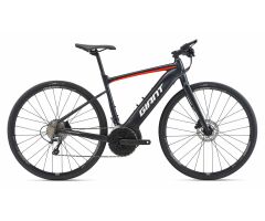GIANT FASTROAD E+ PRO E-Bike Commuter 2020 | Coreblack / Neonred / White