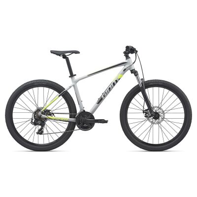 GIANT ATX 3 DISC MTB Hardtail 2020 | Grey / Solidblack / Neonyellow Matt