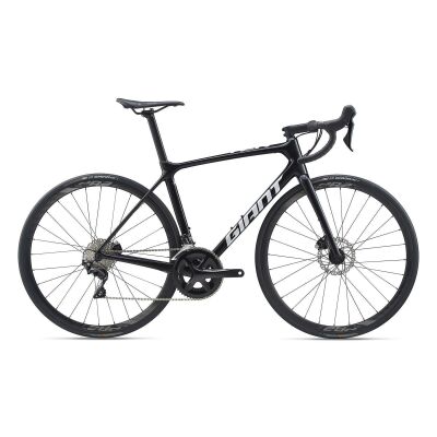 GIANT TCR ADVANCED 2 DISC Rennrad 2020 | Metallicblack / Pearlwhite