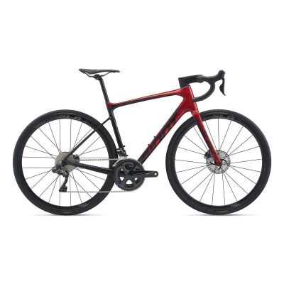 GIANT DEFY ADVANCED PRO 1 Endurance-Rennrad 2020 | Metallicblack / Metallicred