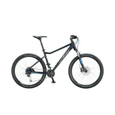 KTM ULTRA FUN 27 MTB Hardtail 2020 | black matt (grey+blue)