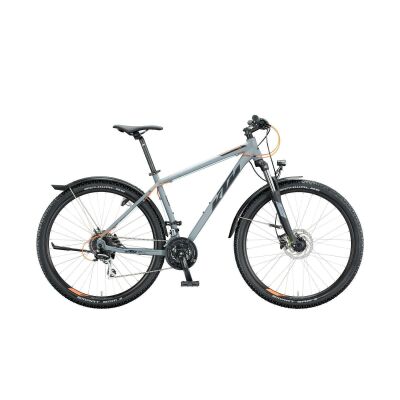 KTM CHICAGO STREET 29 MTB Hardtail 2020 | epicgrey matt (black+orange)
