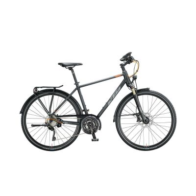 KTM LIFE STYLE H Trekkingrad 2020 | black matt (grey+orange glossy)